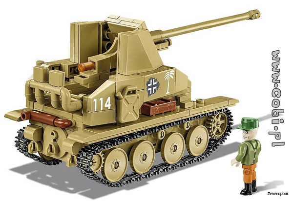 3050 Cobi Bouw Sets Marder III Sd.Kfz.139 4 3050 Cobi Bouw Sets Marder III Sd.Kfz.139 - Afbeelding 4