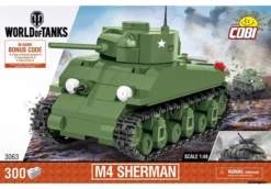 3063 Cobi Bouw Sets M4 Sherman Tank / 1:48 Schaal