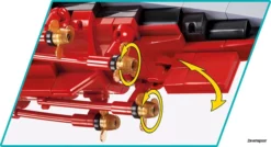 4830 Cobi GREAT WAR ROLLS ROYCE ARMOURED CAR SCALE1:35 -Modelfiguren Verkoop 2024 CO4830 5