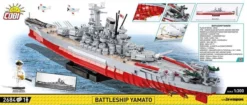 4832 Cobi WWII BATTLESHIP YAMATO EXECUTIVE EDITION -Modelfiguren Verkoop 2024 CO4832 2