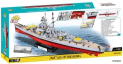 4835 Cobi WWII BATTLESHIP GNEISENAU -Modelfiguren Verkoop 2024 CO4835 4