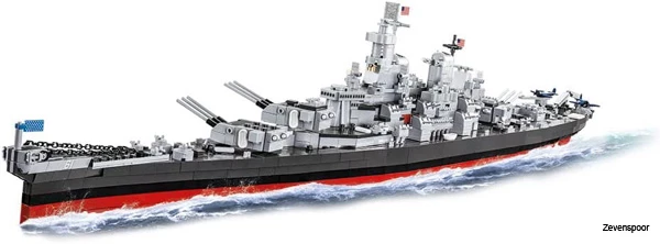 4836 Cobi WWII IOWA-CLASS BATTLESHIP- EXECUTIVE EDITION 2 4836 Cobi WWII IOWA-CLASS BATTLESHIP- EXECUTIVE EDITION - Afbeelding 2