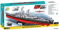 4837 Cobi WWII MISSOURI BATTLESHIP -Modelfiguren Verkoop 2024 CO4837 4