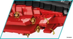 4837 Cobi WWII MISSOURI BATTLESHIP -Modelfiguren Verkoop 2024 CO4837 6