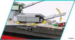 4838 Cobi Bouw Sets Battleship Tirpitz – Executive Edition -Modelfiguren Verkoop 2024 CO4838 4