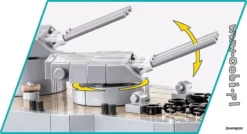 4842 Cobi Bouw Sets Pennsylvania – Class Battleship (2in1) – Executive Edition -Modelfiguren Verkoop 2024 CO4842 6