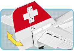 5711 Cobi Bouw Sets Junkers JU-52/3M G4E -Modelfiguren Verkoop 2024 CO5711 6