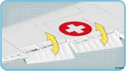 5711 Cobi Bouw Sets Junkers JU-52/3M G4E -Modelfiguren Verkoop 2024 CO5711 9