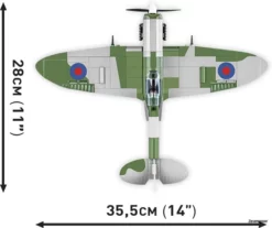 5725 Cobi WWII SUPERMARINE SPITFIRE MK.VB 335 KL 12 5725 Cobi WWII SUPERMARINE SPITFIRE MK.VB 335 KL -Modelfiguren Verkoop 2024 CO5725 3
