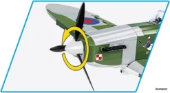 5725 Cobi WWII SUPERMARINE SPITFIRE MK.VB 335 KL 14 5725 Cobi WWII SUPERMARINE SPITFIRE MK.VB 335 KL -Modelfiguren Verkoop 2024 CO5725 5