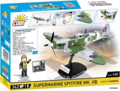 5725 Cobi WWII SUPERMARINE SPITFIRE MK.VB 335 KL 17 5725 Cobi WWII SUPERMARINE SPITFIRE MK.VB 335 KL -Modelfiguren Verkoop 2024 CO5725 8