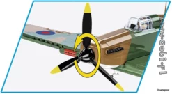 5728 Cobi Bouw Sets Hawker Hurricane Mk.I -Modelfiguren Verkoop 2024 CO5728 4