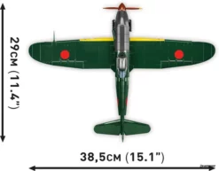5740 Cobi Bouw Sets Historical Collection 5740 Kawasaki KI-61-HIEN 5740 -Modelfiguren Verkoop 2024 CO5740 3