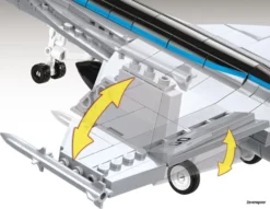 5805 Cobi Bouw Sets F/a 18E Super Hornet Scale 1:48 -Modelfiguren Verkoop 2024 CO5805 8