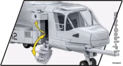 5836 Cobi Bouw Sets Bell-Boeing V-22 Osprey -Modelfiguren Verkoop 2024 CO5836 4