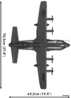 5838 Cobi Bouw Sets Lockheed C-130J-SOF Executive Edition -Modelfiguren Verkoop 2024 CO5838 4