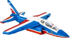 5841 Cobi Bouw Sets Armed Forces 5841 Alpha Jet Patrouille De France 5841 -Modelfiguren Verkoop 2024 CO5841 3