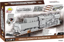 6281 Cobi Bouw Sets Historical Collection War Locomotive -Modelfiguren Verkoop 2024 CO6281 2